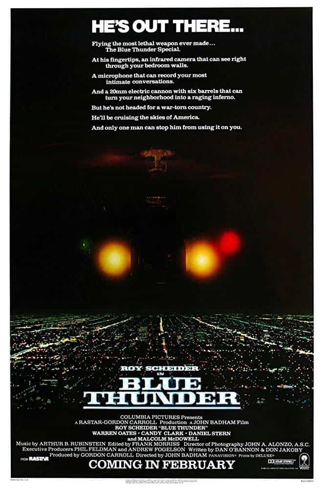 Blue Thunder (1983) ปฏิบัติการสอดแนมท้านรก