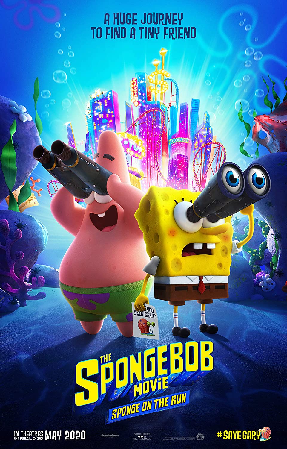 The SpongeBob Movie: Sponge on the Run (2020) สพันจ์บ็อบ ผจญภัย