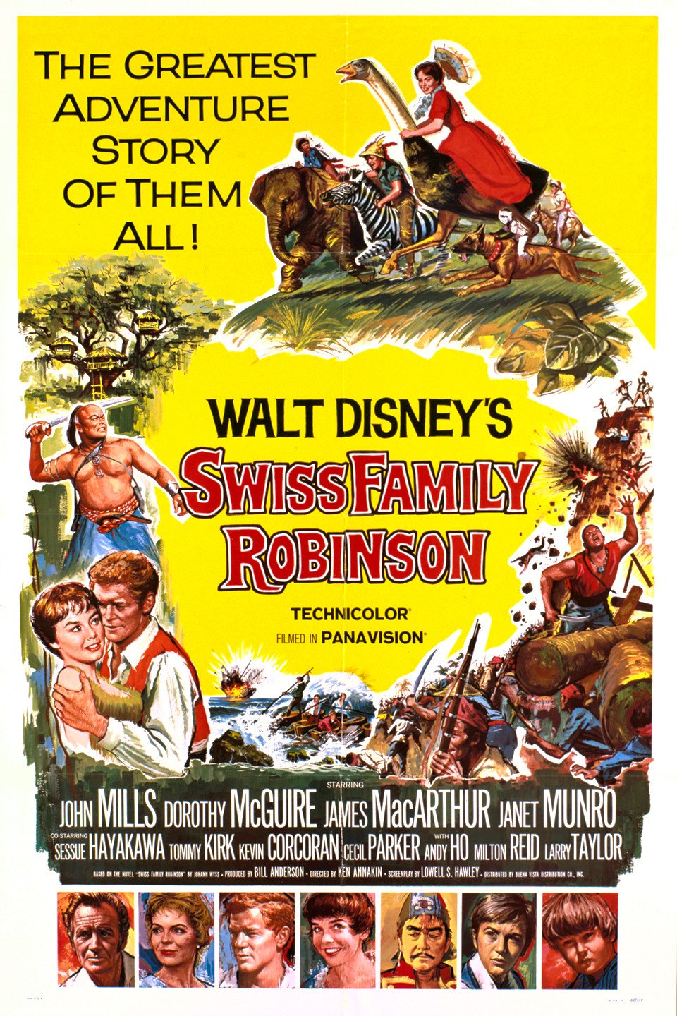 Swiss Family Robinson (1960) ผจญภัยทะเลใต้