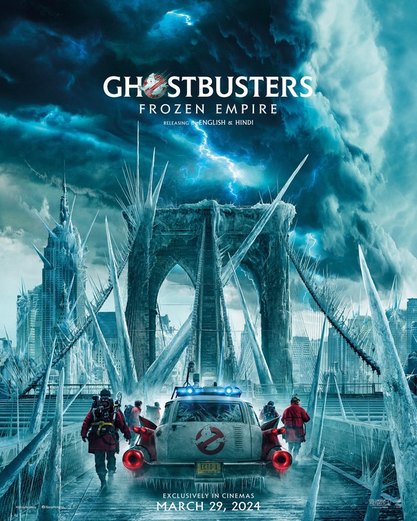Movie poster: Ghostbusters: Frozen Empire (2024) โกสต์บัสเตอร์ส มหันตภัยเมืองเยือกแข็ง