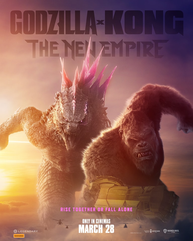 Movie poster: Godzilla x Kong: The New Empire (2024) ก๊อตซิล่าปะทะคอง 2 อาณาจักรใหม่
